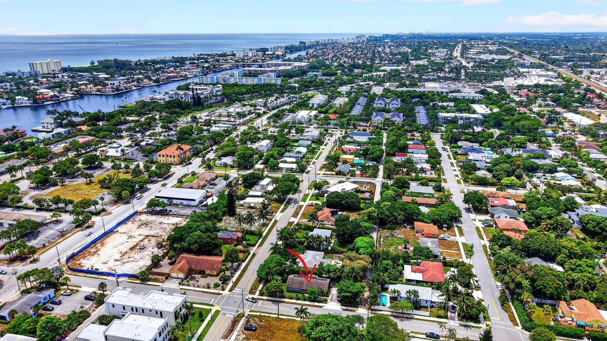 South Aerial View