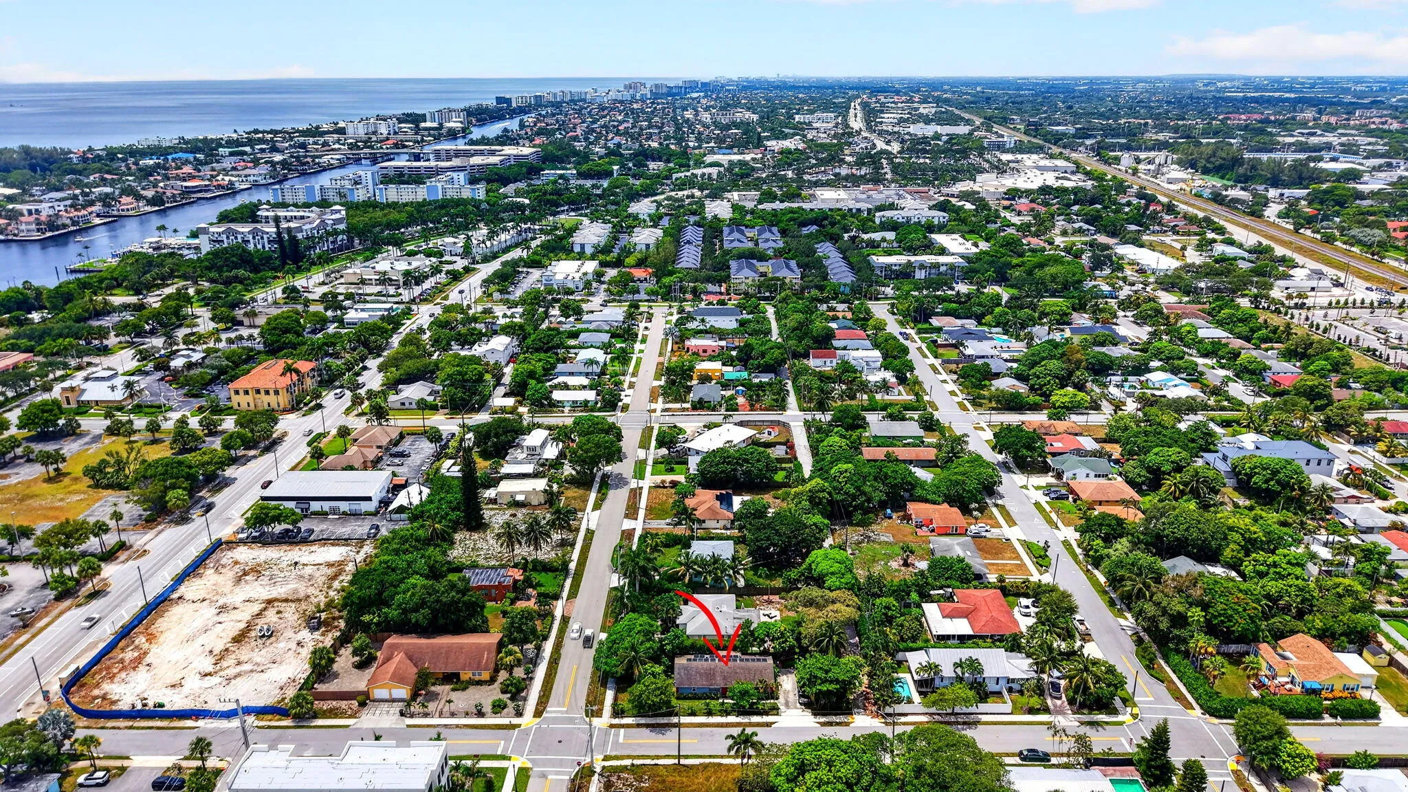 South Aerial View