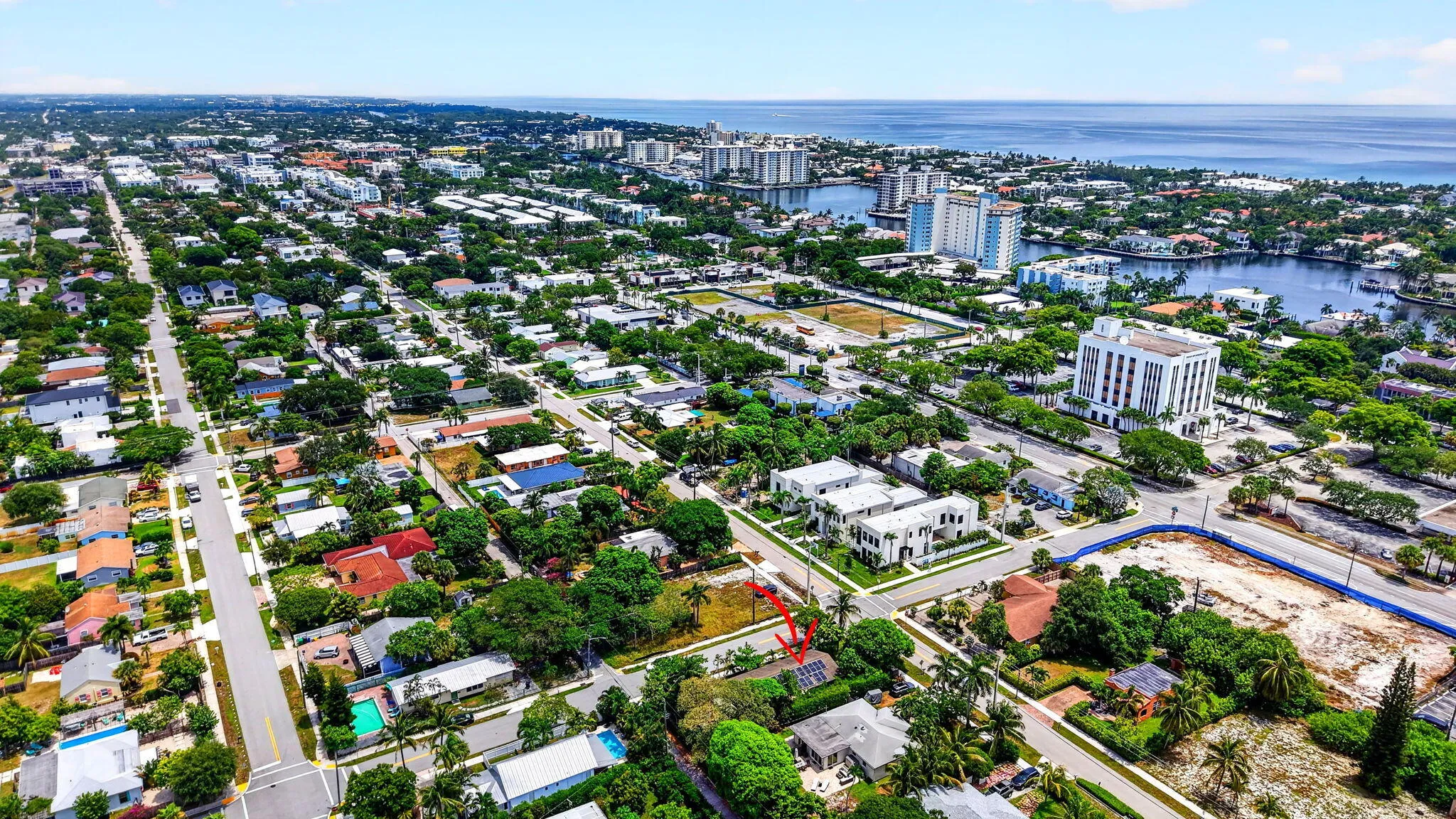 NE Aerial View
