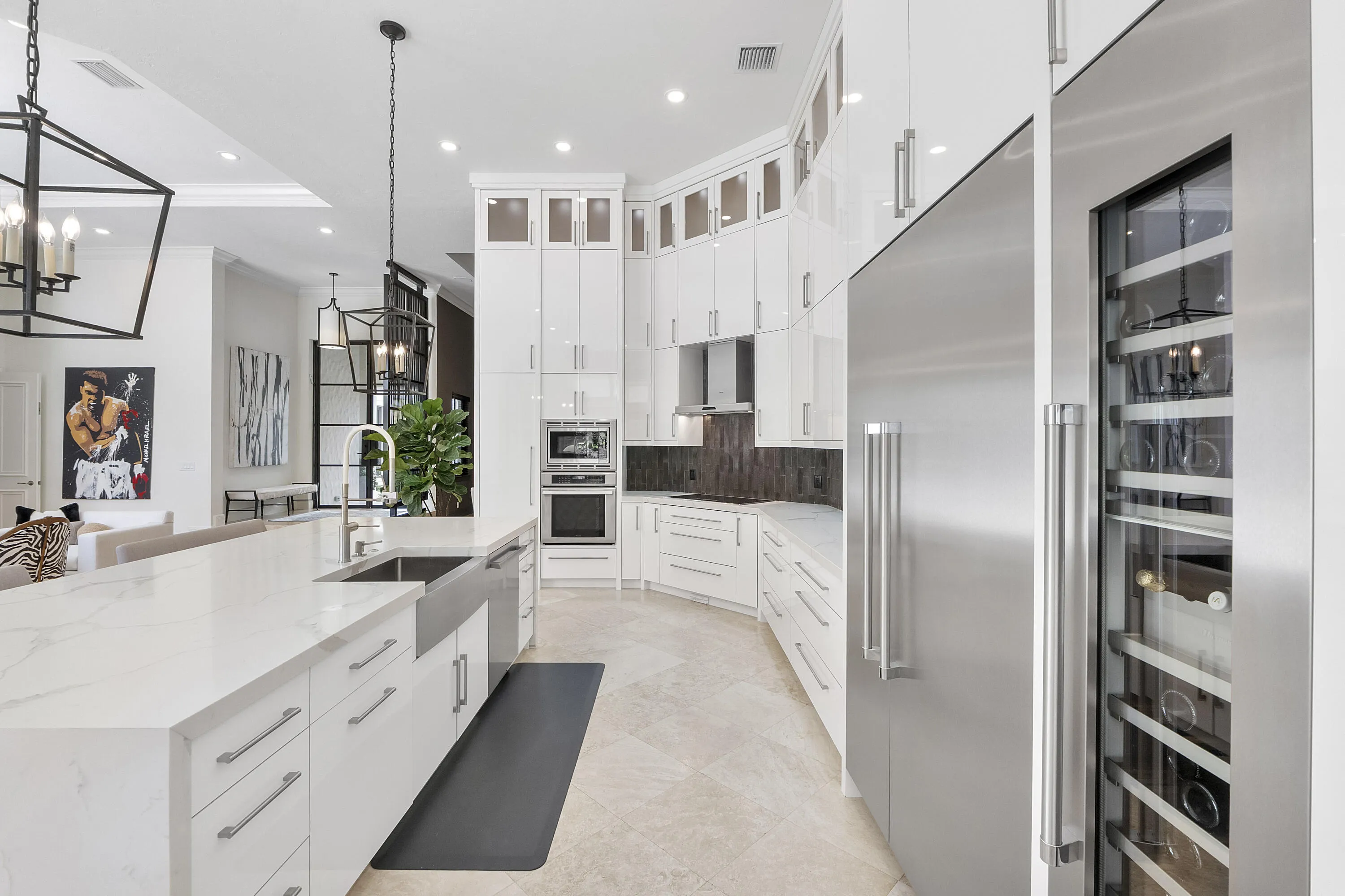 Kitchen with all Thermador Appliances