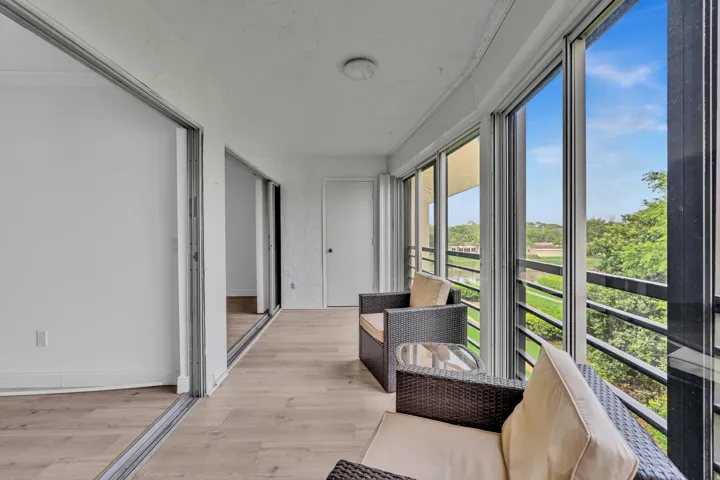 Living room & main room access balcony