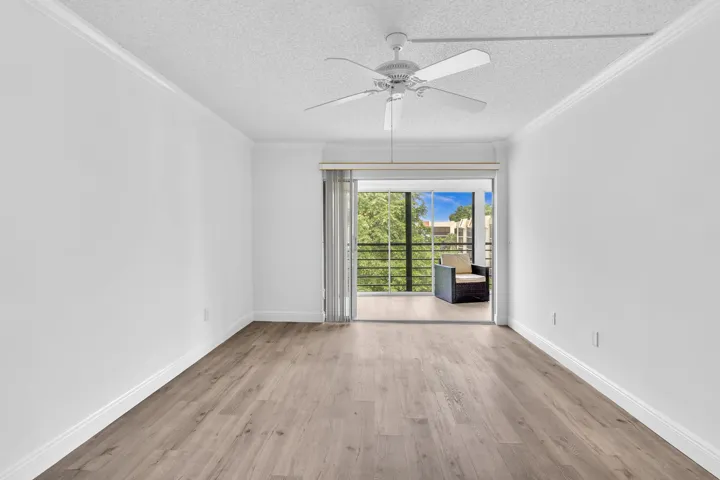 Main bedroom access to balcony