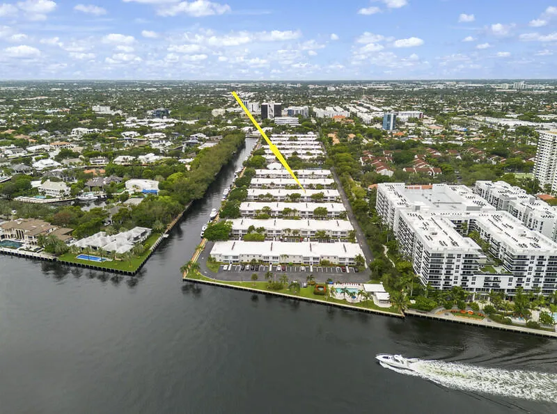 Aerial View of Bay Colony Club