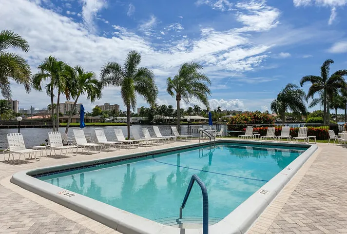Pool on Intracoastal Waterway