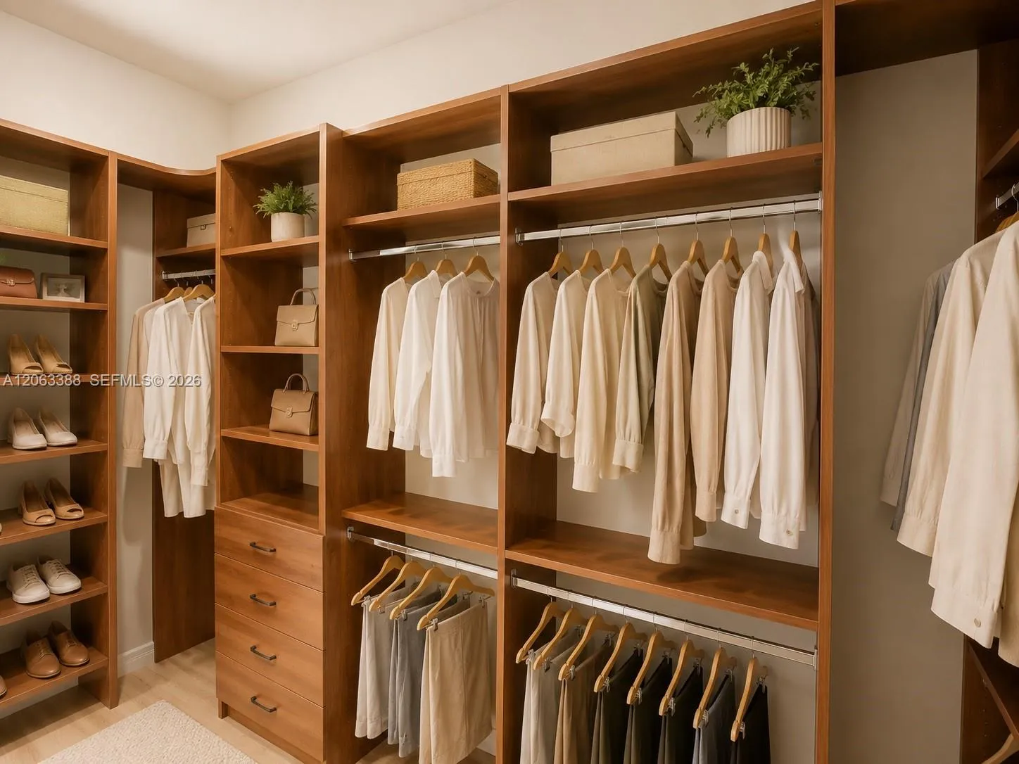 Master Bedroom Walk-In closet