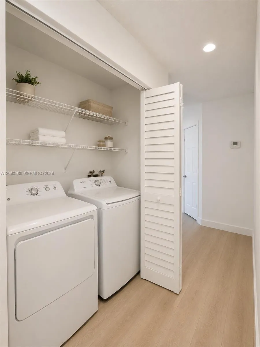 Washer and Dryer