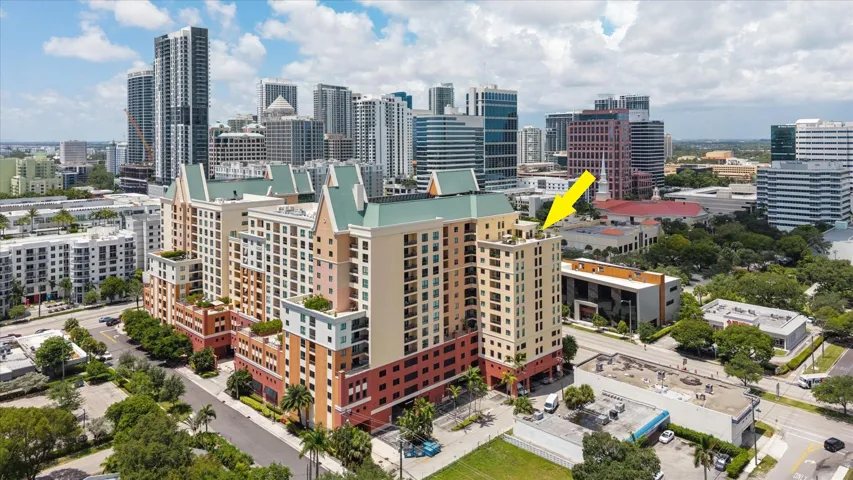 1-aerial bldg SW 42 #PH3-41 with arrow