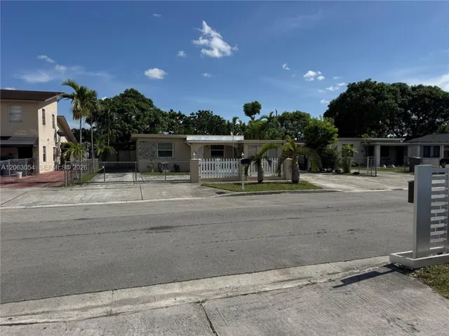 Front view from afar