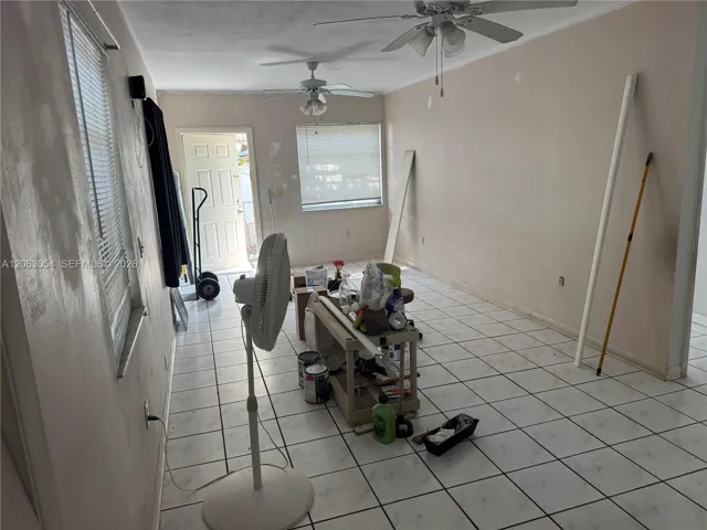 Rear living room