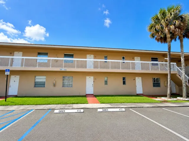 Front of building