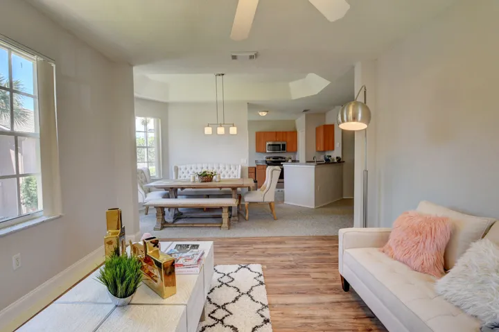 Living/Dining/Kitchen View