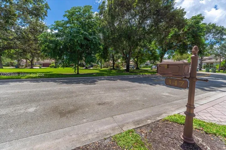 front of the house plaza