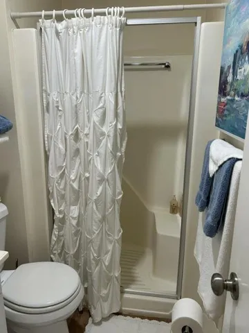 Walk in shower