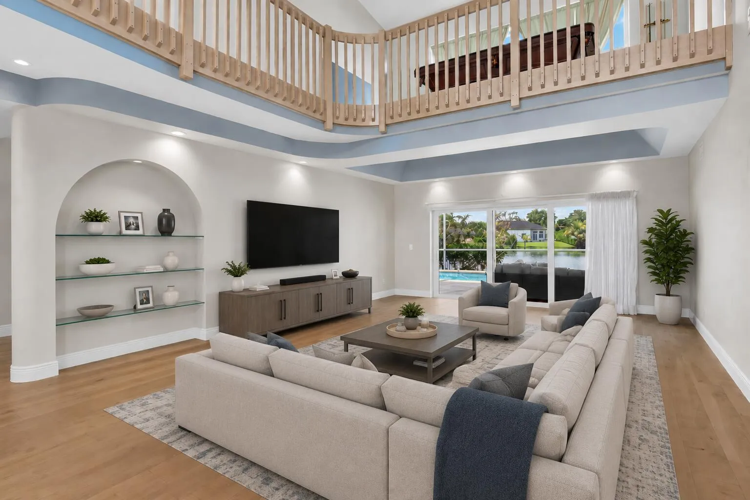 Living Room 1 - Staged