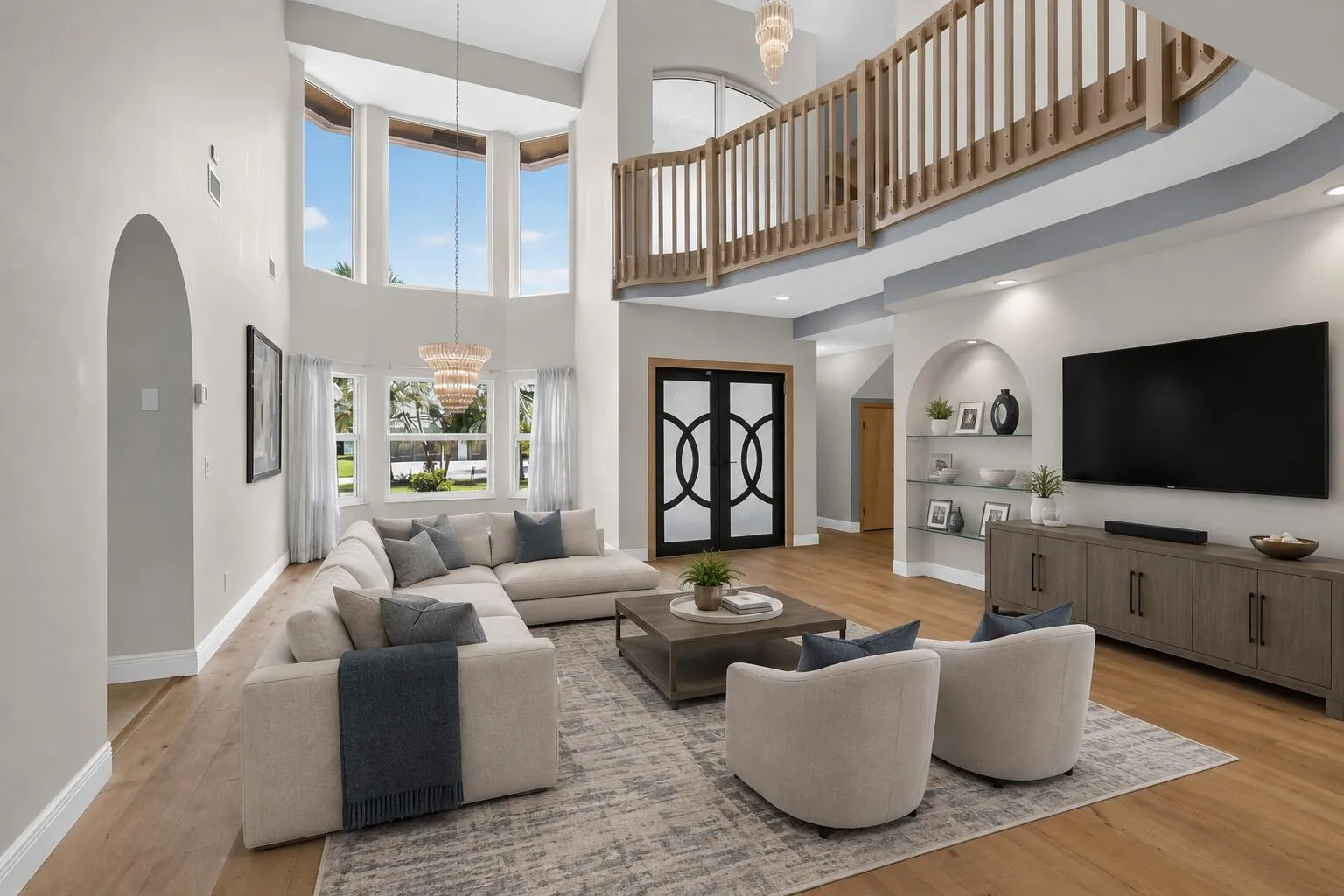 Living Room 2 - Staged