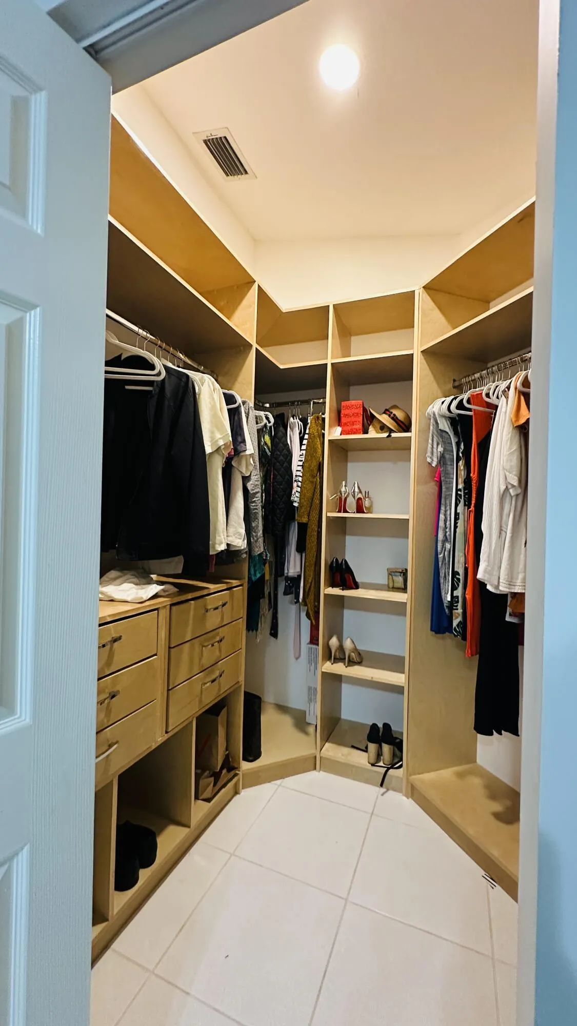 built in closets
