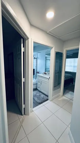 hallway to other rooms
