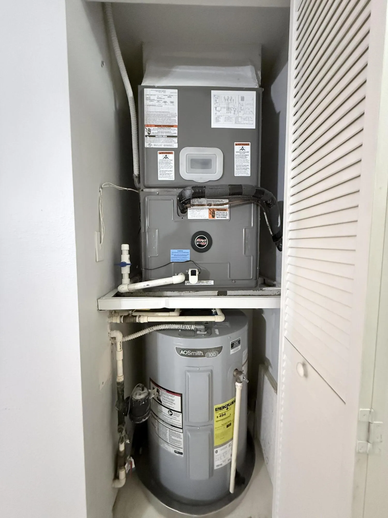 AC + Water Heater