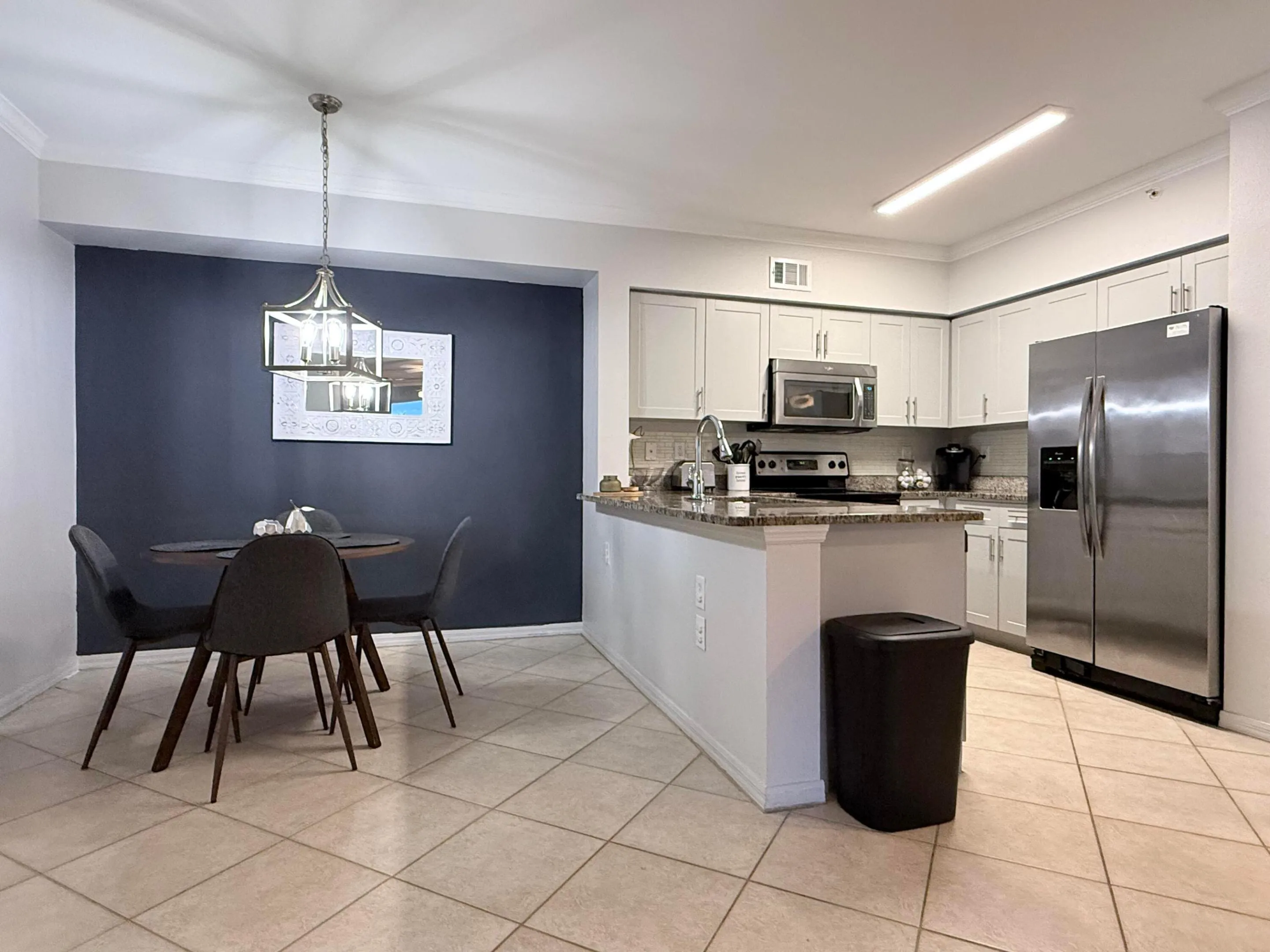 Dining Room + Bar Area