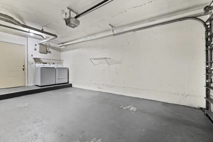 Attached Garage with New Washer & Dryer