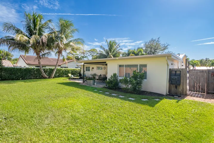 Large Backyard with room for Pool, Outdoor shower
