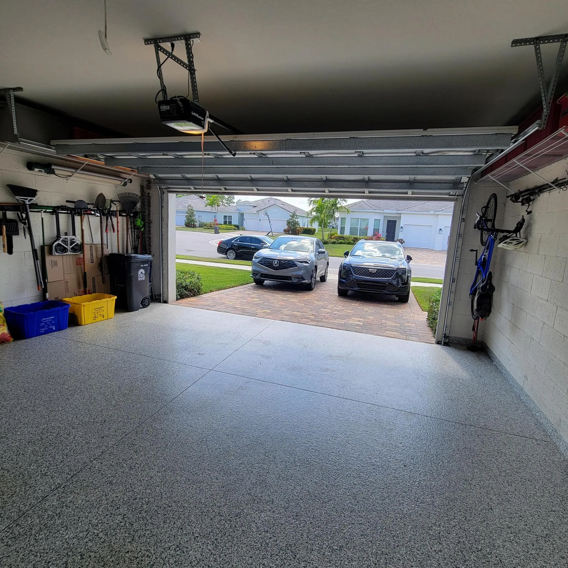 ADDED STORAGE PULL DOWN ATTIC STAIRS WITH ATTIC FINISHED FLOOR