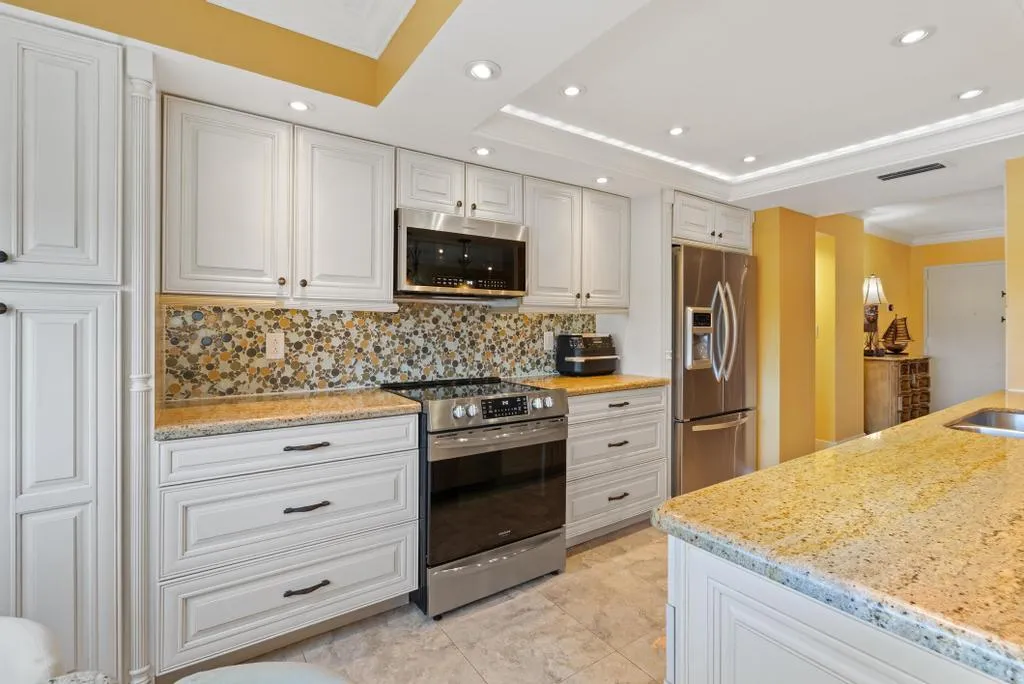Loads of counter space and cabinets