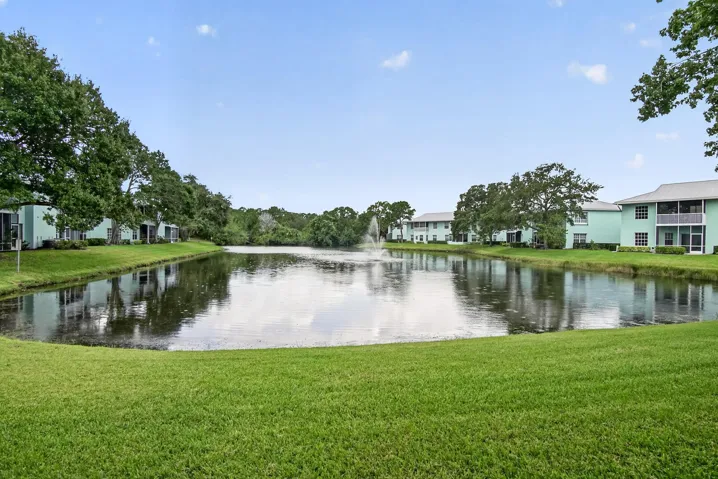 Tranquil Lake views from Living Area