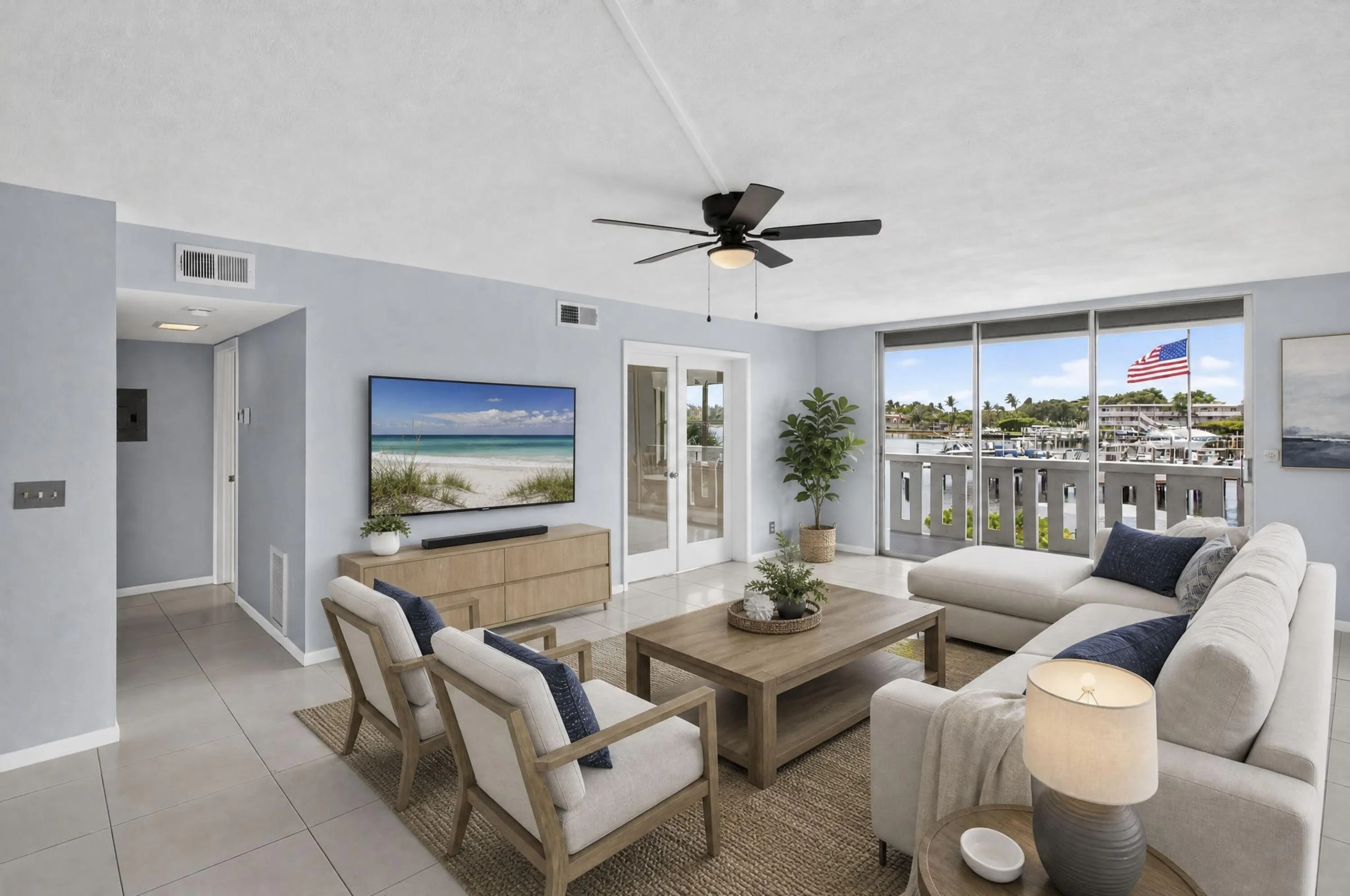 Living Room staged