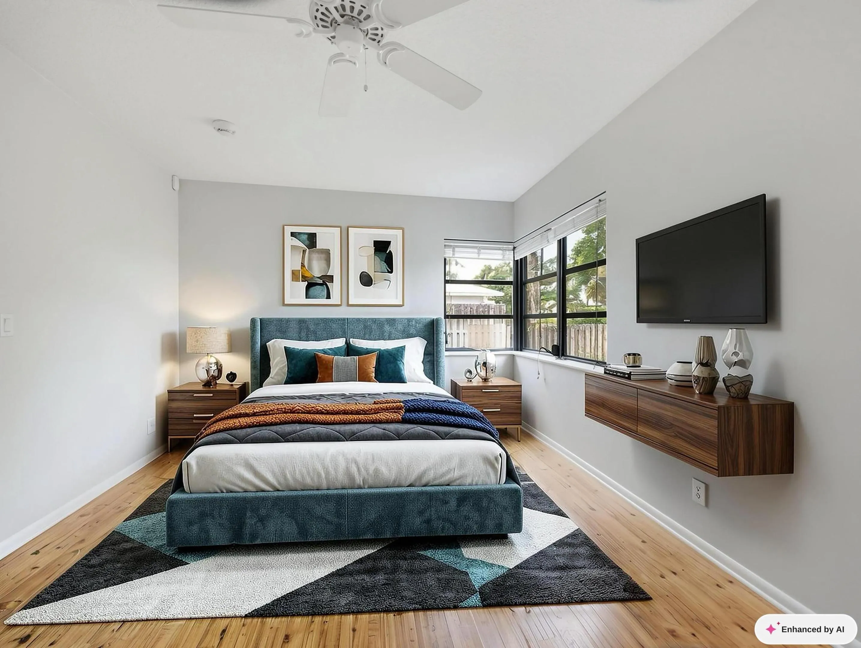 “This image has been virtually staged to illustrate the property's potential."