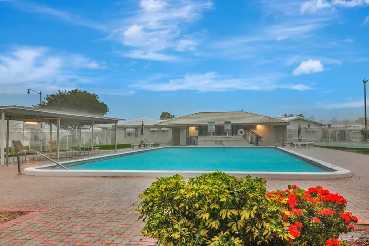 One of two swimming pools!