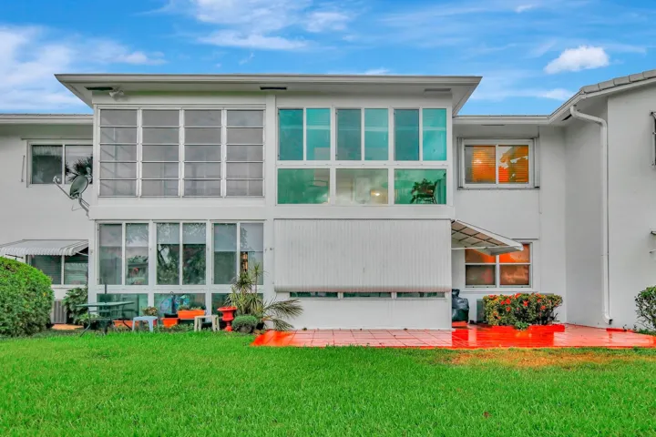 Back view of condo on the right!