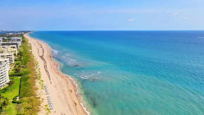 Wide beaches