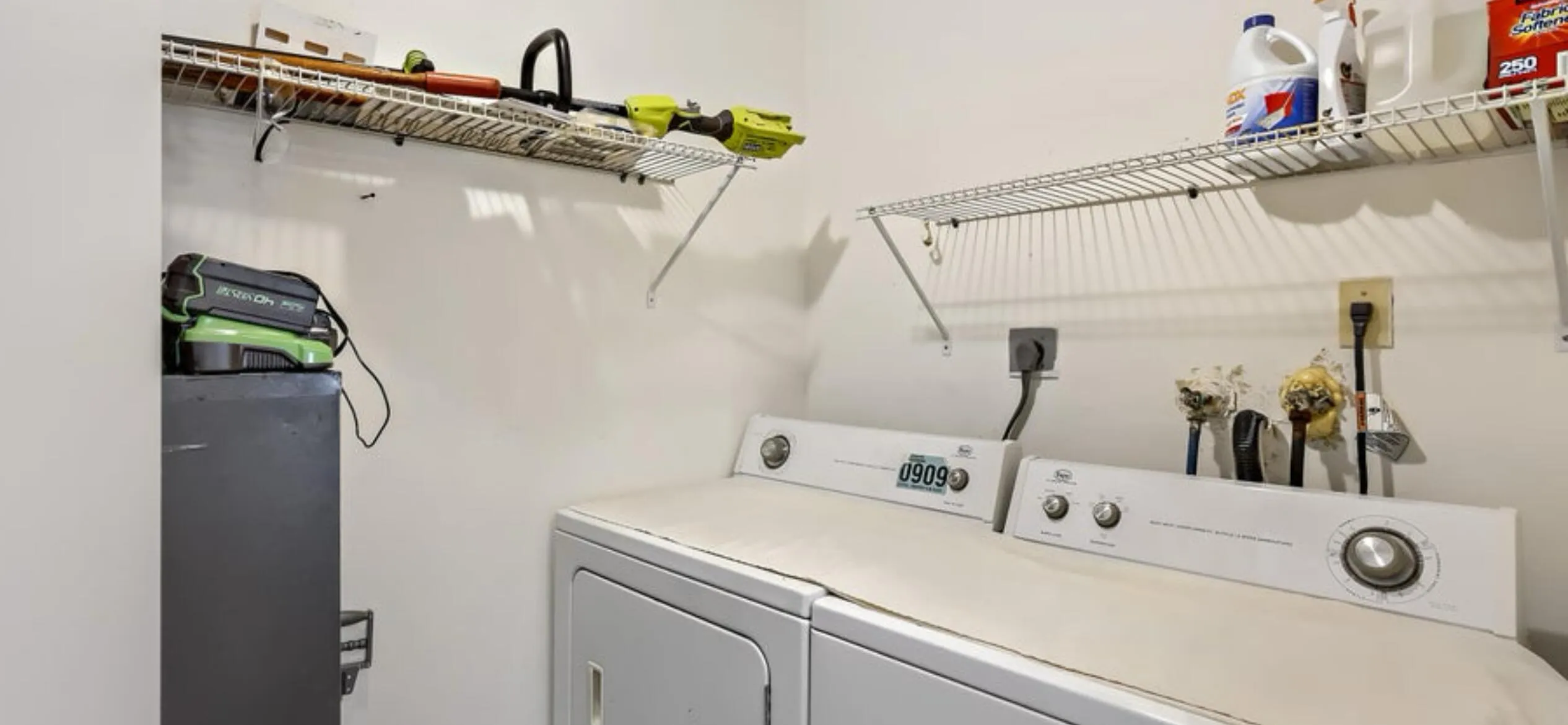 Laundry room inside