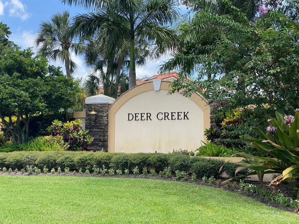 Deer Creek with golf course open to the public.