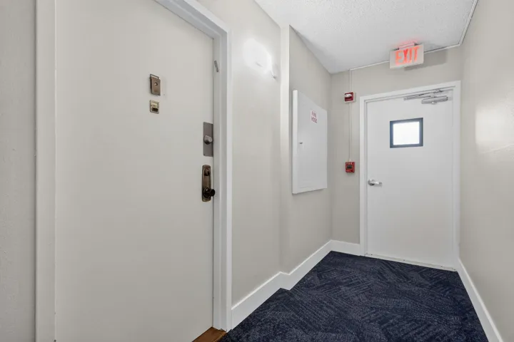 Door to unit