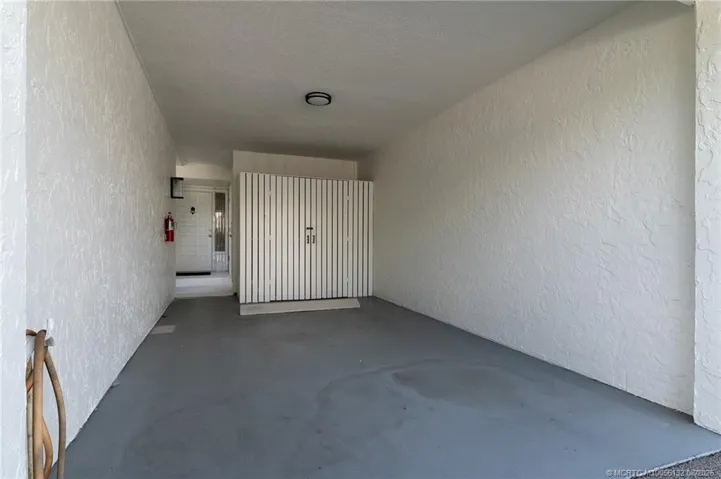 Carport with storage