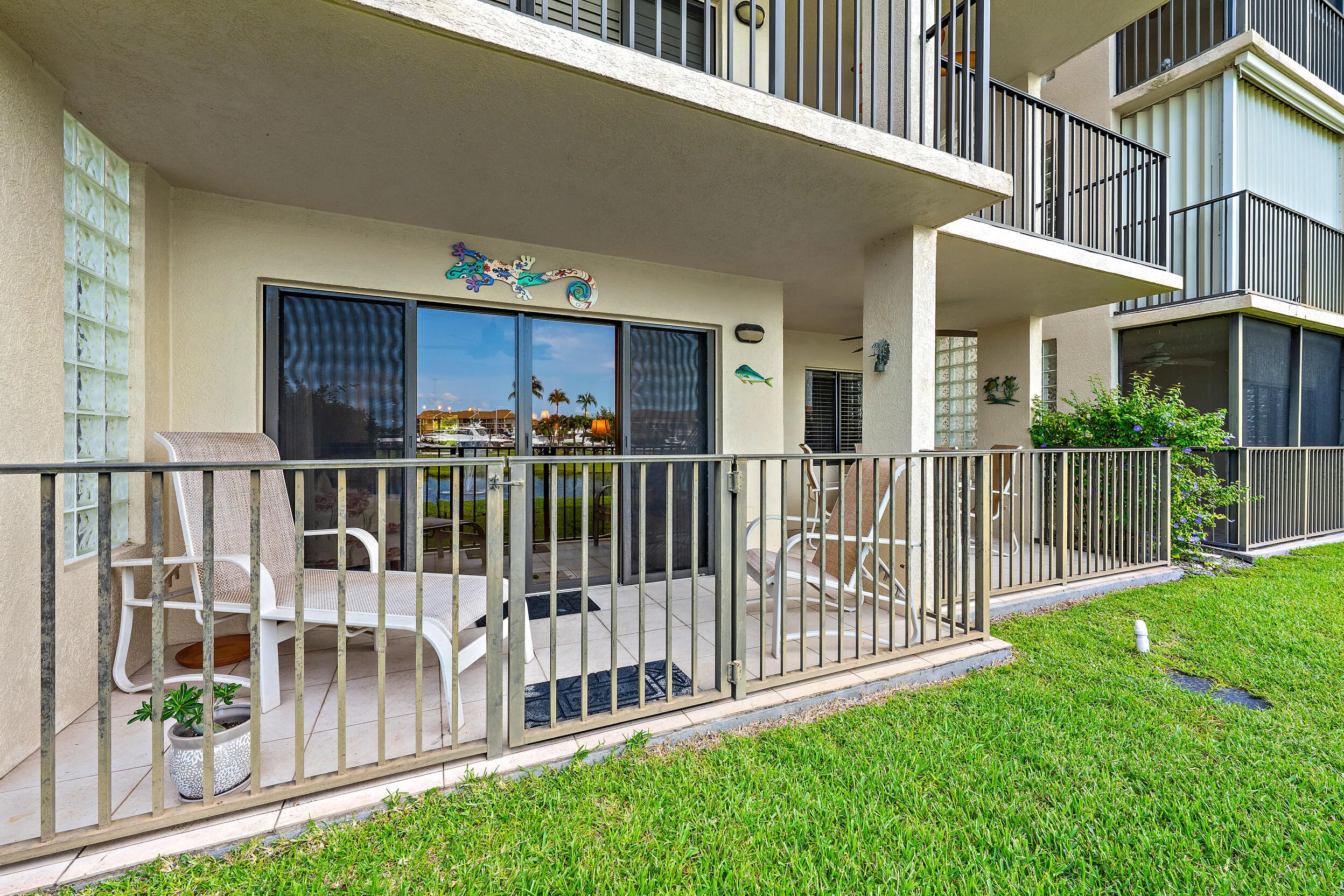 Rear Double Patio
