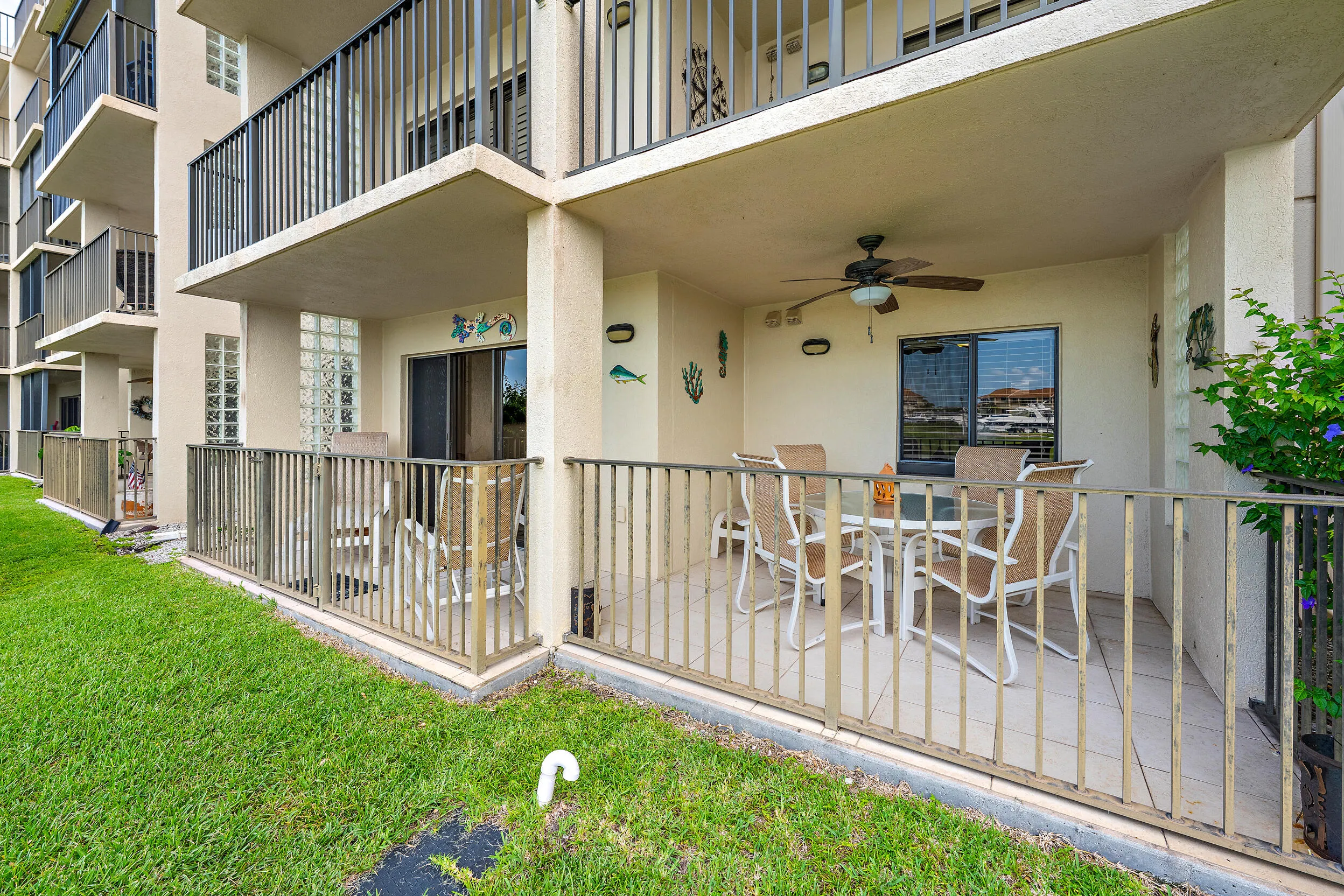 Rear Double Patio