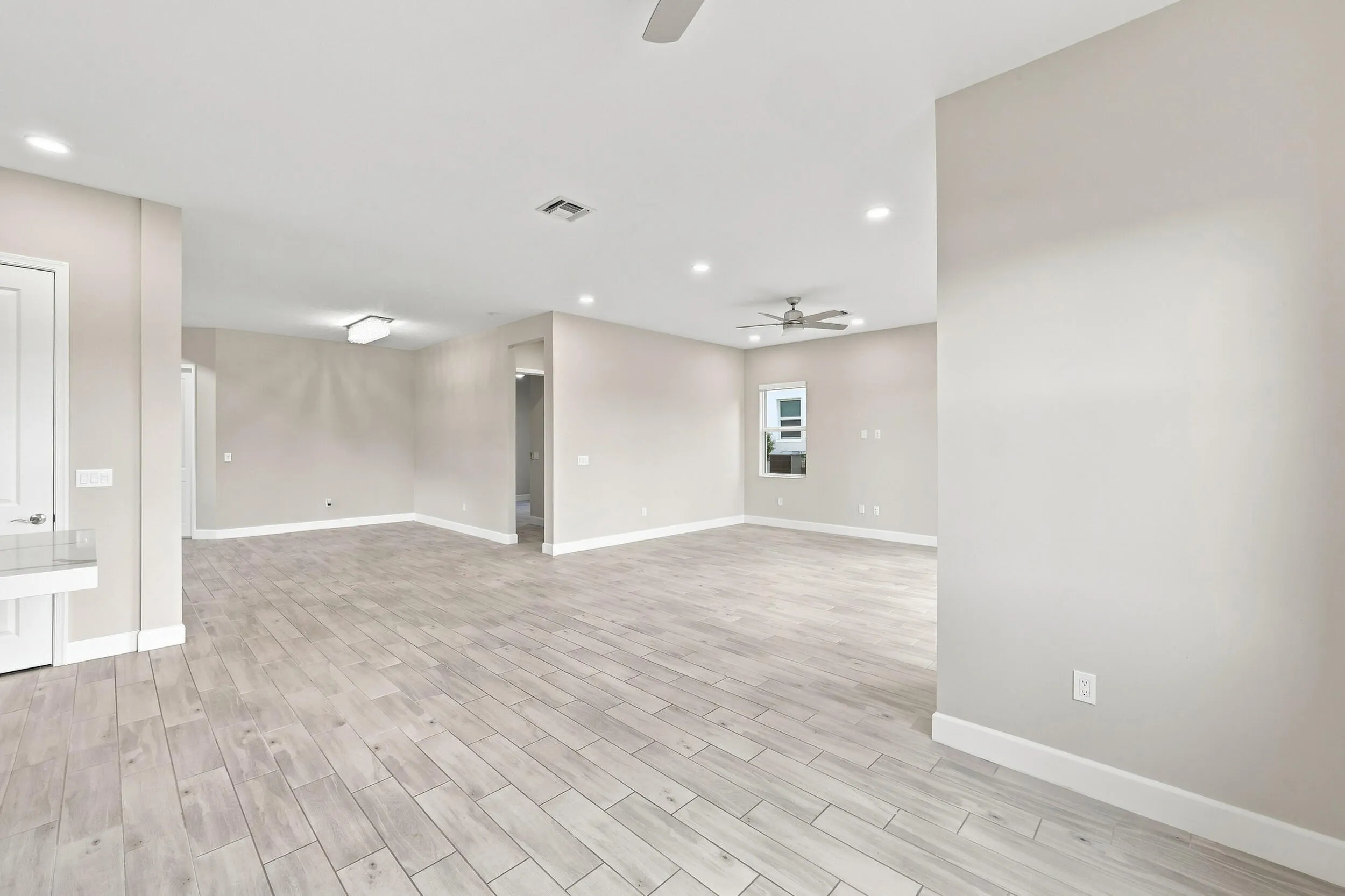 Open Living Dining Area