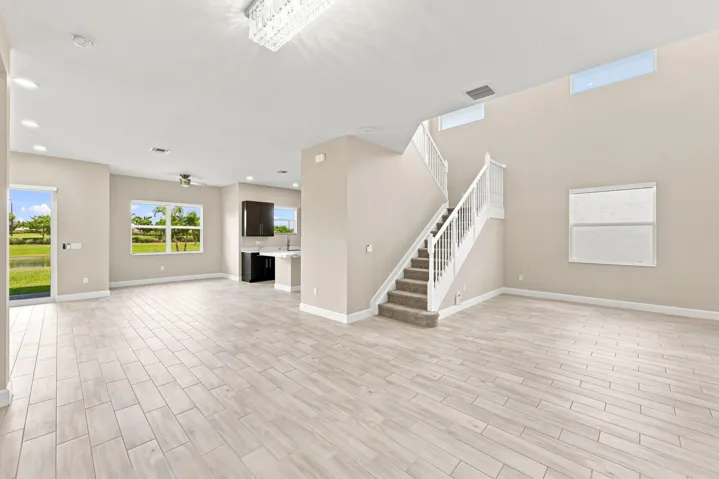 Open Dining, Foyer and Kitchen