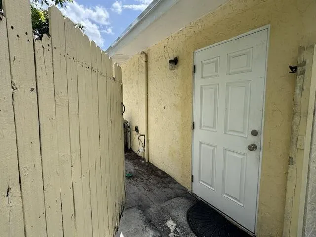 Private Entry door