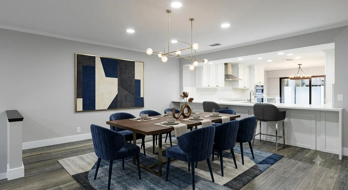 Dining Room - staged