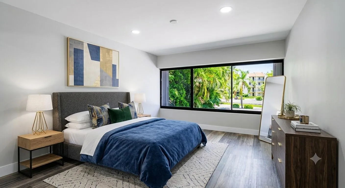 Bedroom 3- staged
