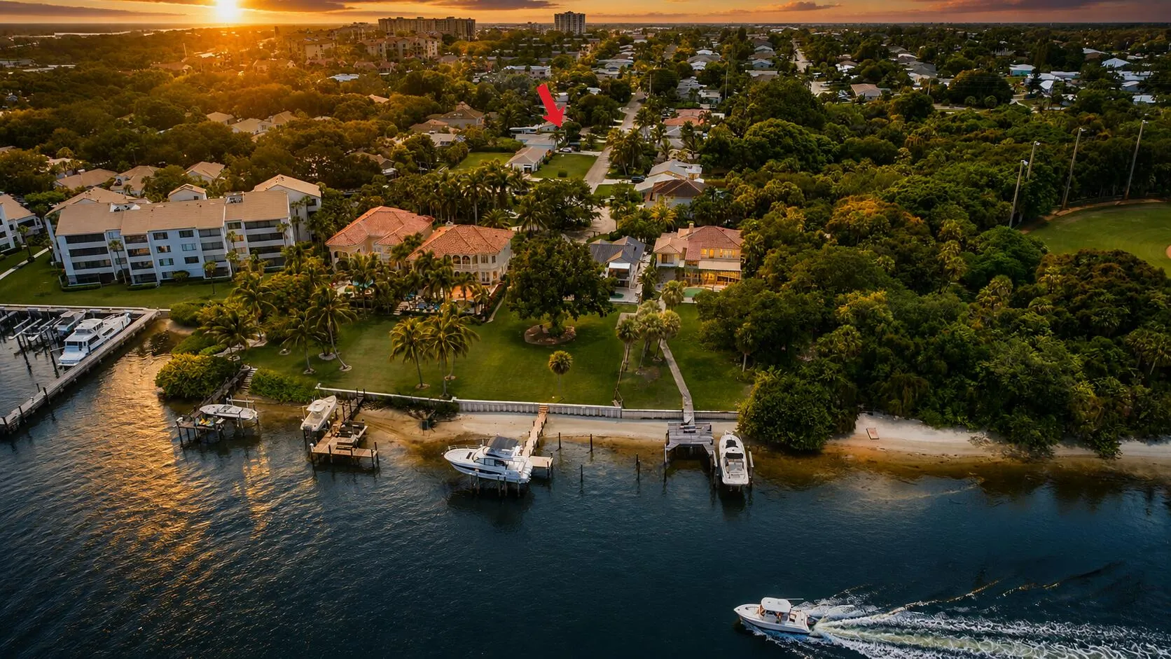 pleaseant drive drone from intracoastal