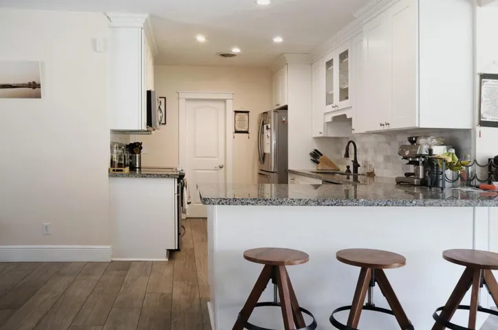kitchen from bar area