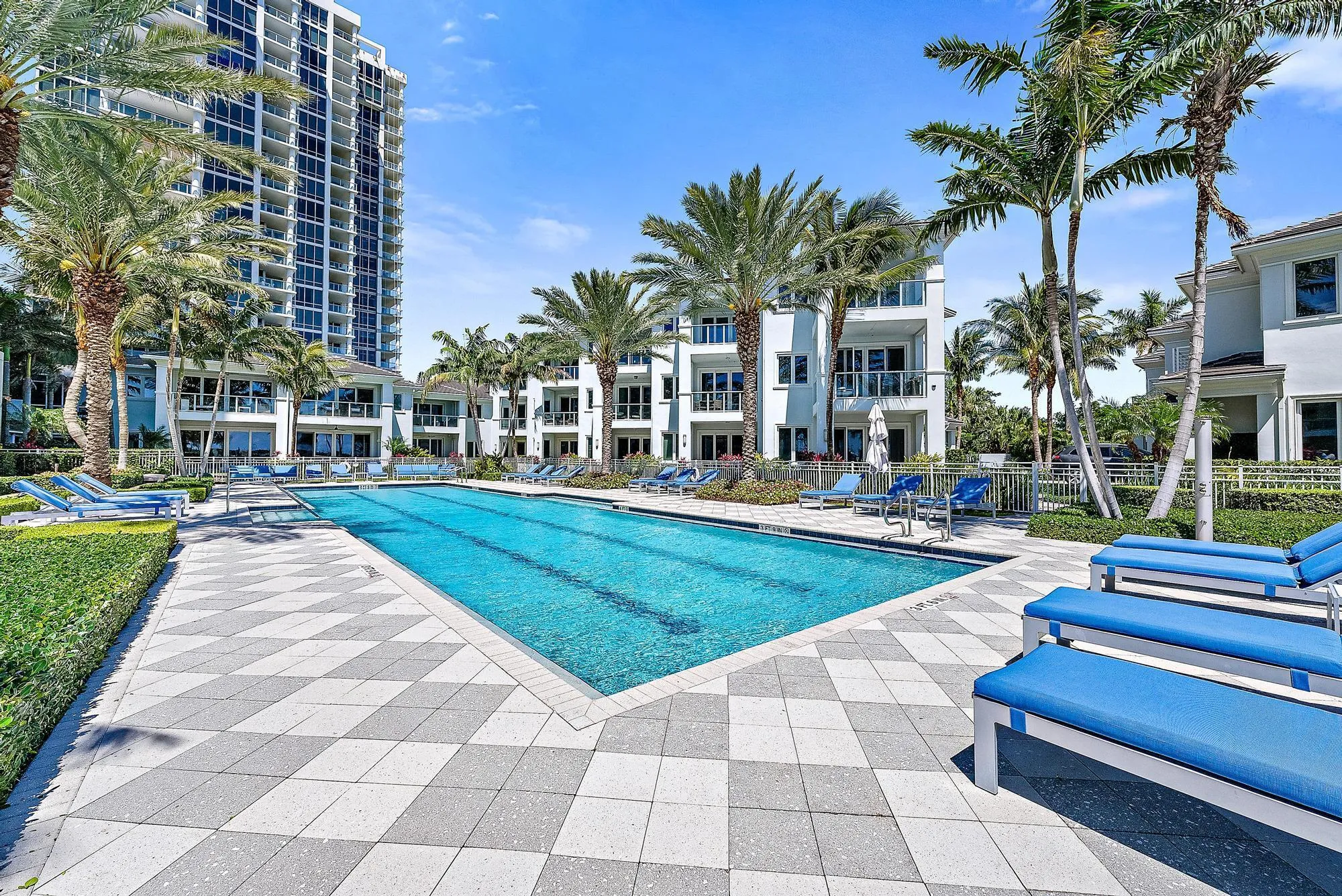 Temperature-Controlled Lap Pool