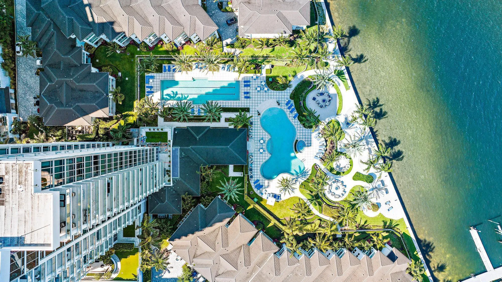 Waterfront Aerial View