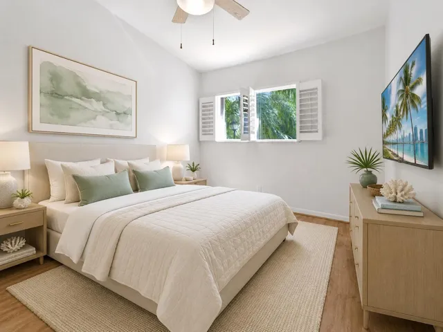 Virtually Staged Guest Bedroom 2