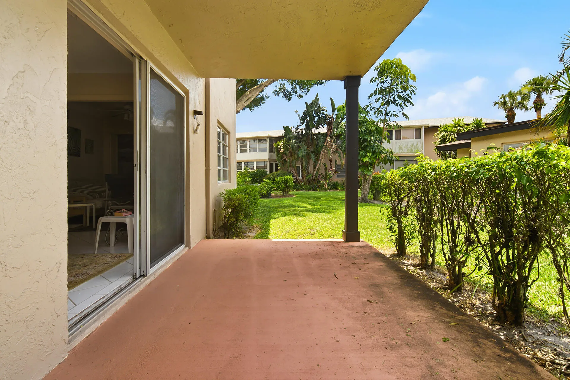 Back patio
